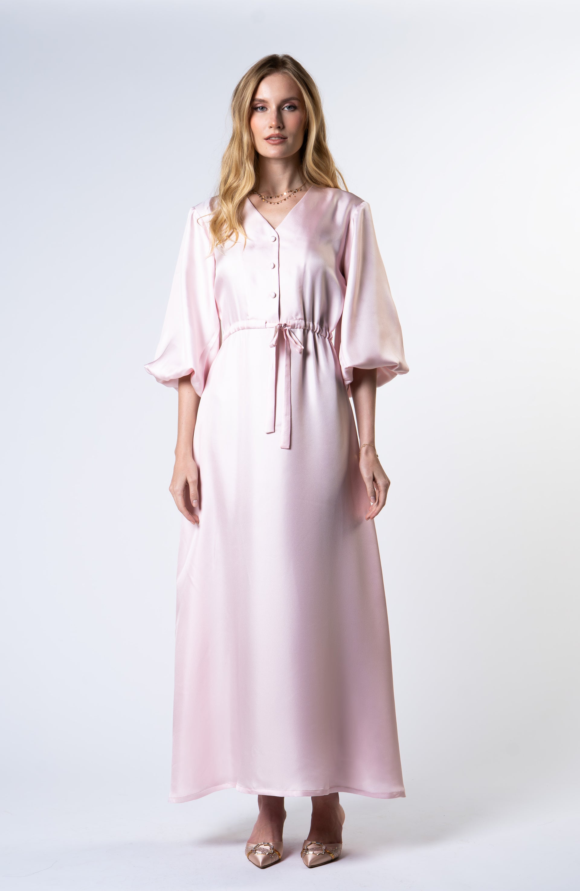 nicole silk dress retrofete Nicole Silk Dress in Tropical Leaf